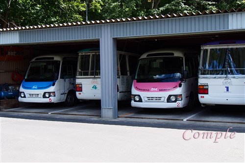 豊平峡ダム電気バス