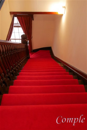 豊平館の階段